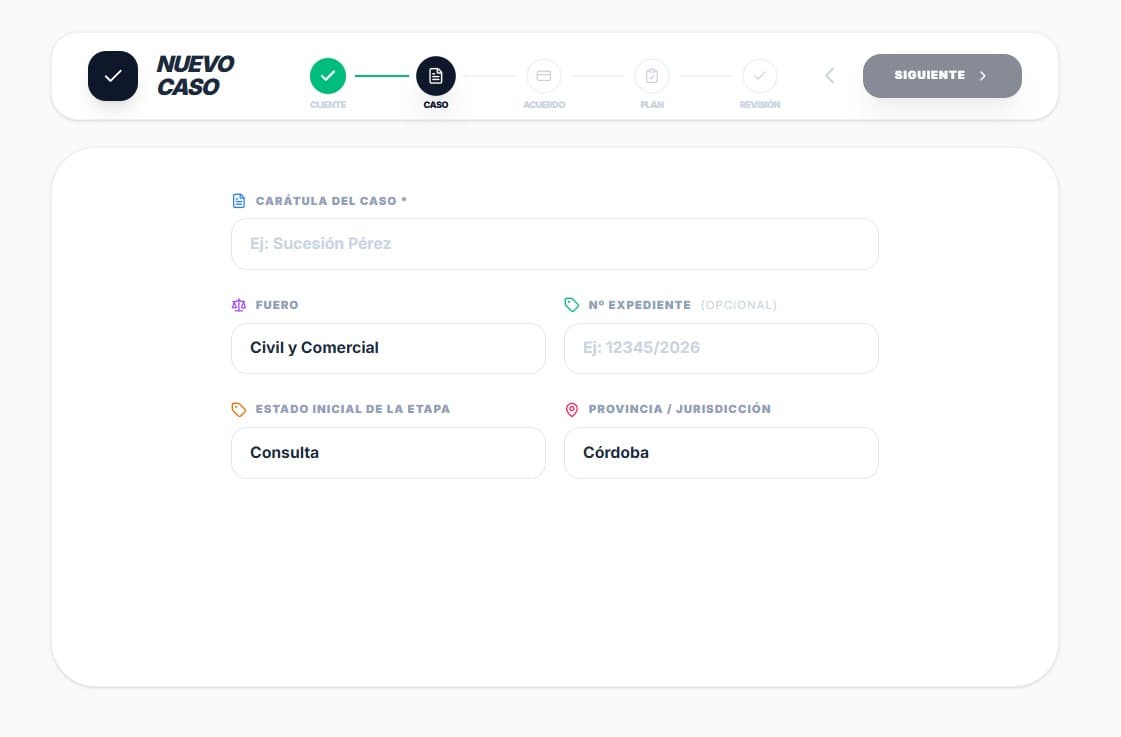 Alta rápida de casos